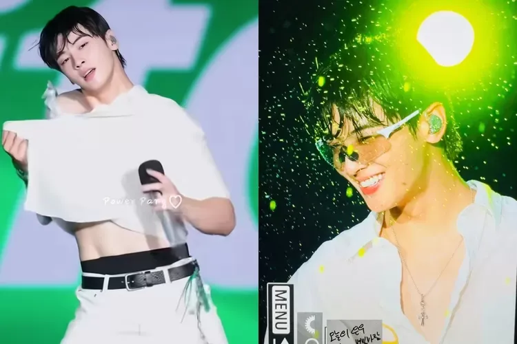 Cha Eun Woo's Charisma Lights Up WATERBOMB SEOUL 2024. Toplistkdrama